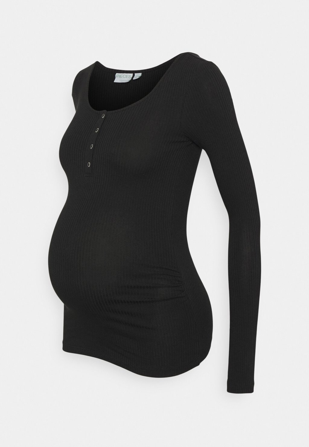 

Рубашка с длинным рукавом Pieces Maternity, черный