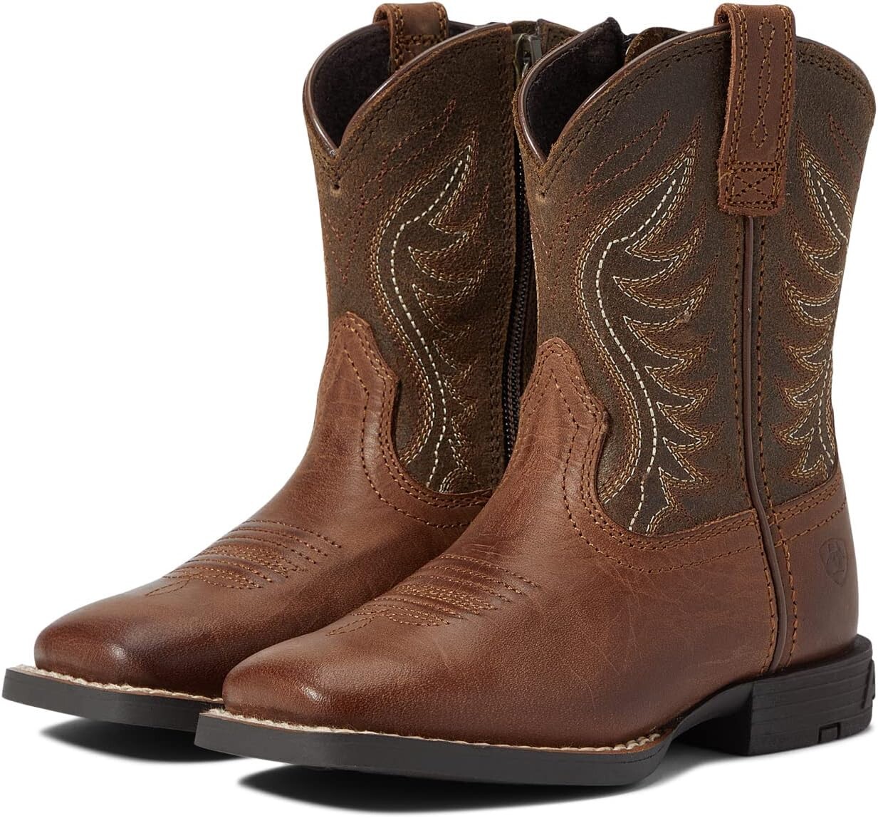 

Ковбойские сапоги Amos Western Boot Ariat, цвет Sorrel Crunch/Army Green