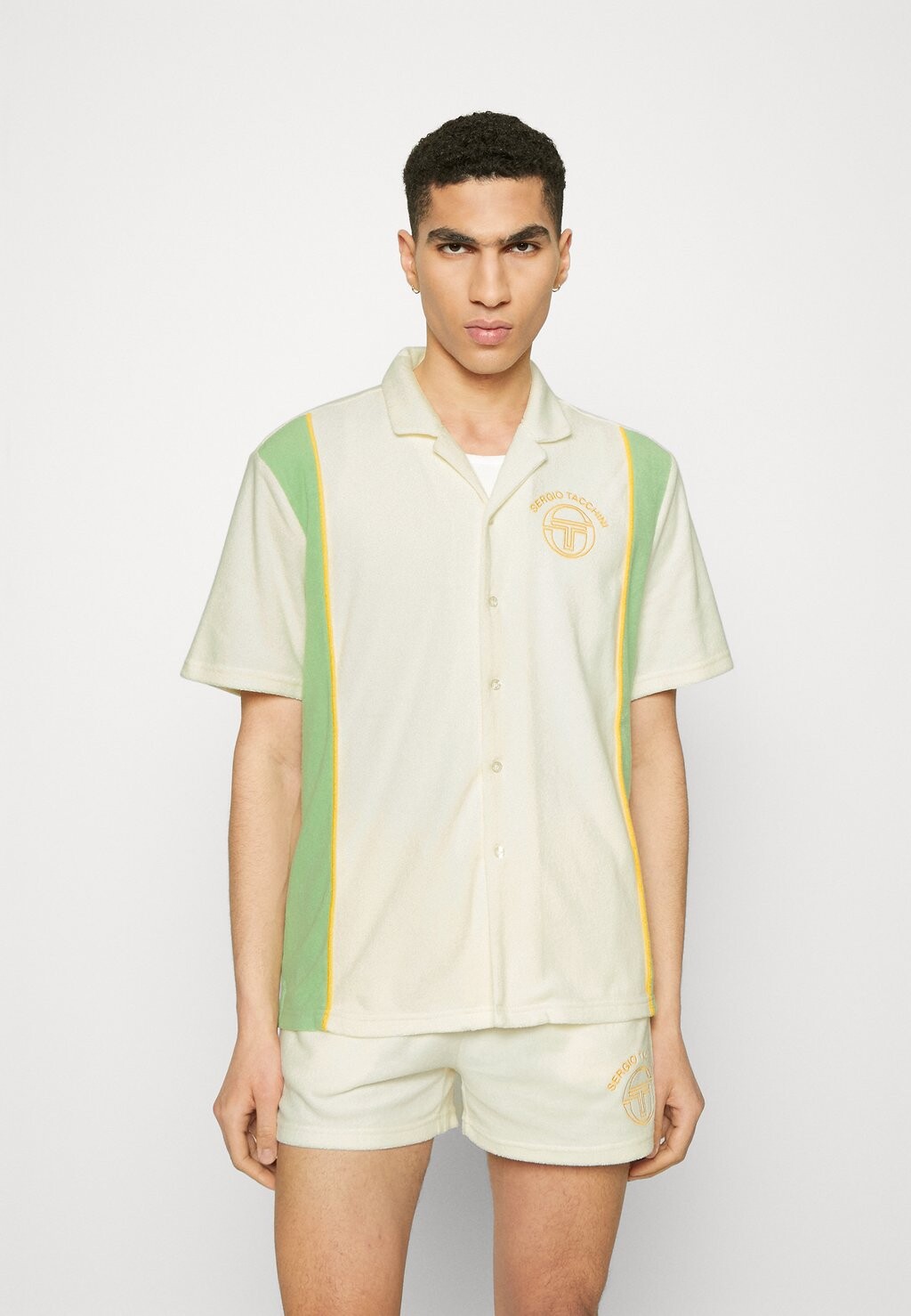 

Рубашка TANO SHIRT Sergio Tacchini, цвет gardenia/quiet green