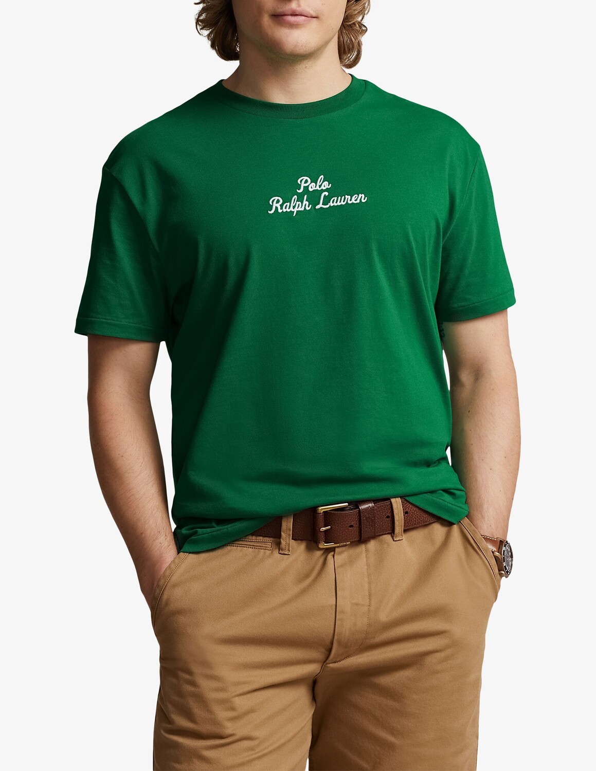 

Футболка с логотипом Ralph Lauren, зеленый