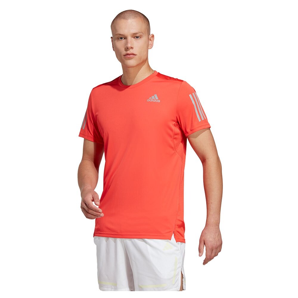 

Футболка с коротким рукавом adidas Own The Run, красный