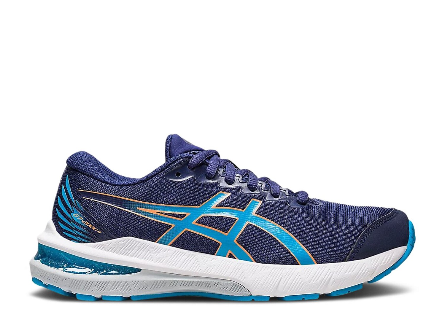 Кроссовки ASICS Gt 2000 11 Gs 'Indigo Blue Island', синий