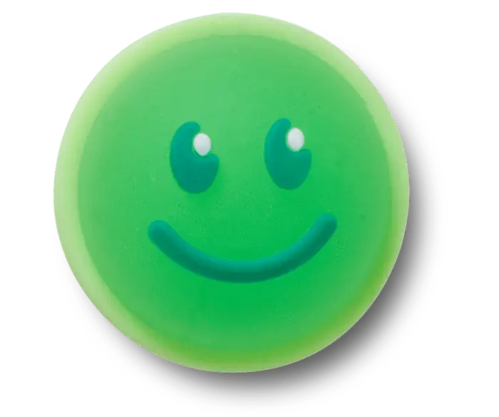 

Джиббитсы Tiny Friendship Smile Bead Crocs