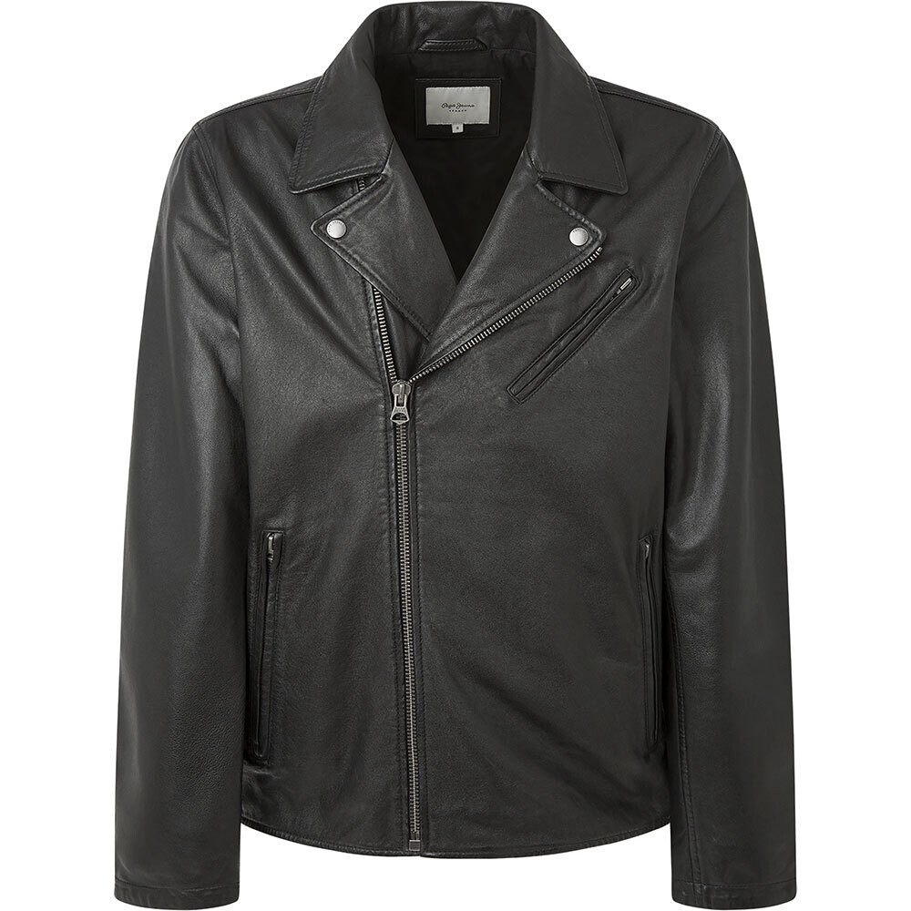 

Куртка Pepe Jeans Valen Leather, черный
