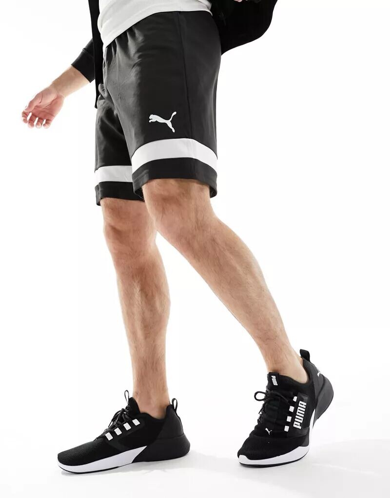 

Черные шорты Puma Football Rise, Черный, Черные шорты Puma Football Rise