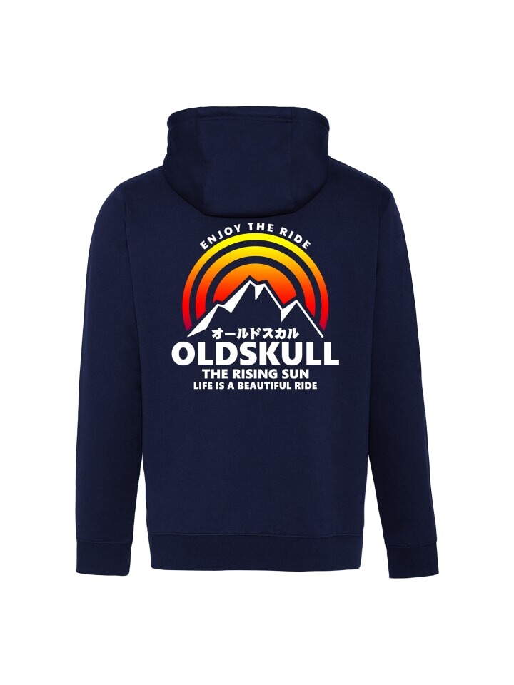 

Спортивная куртка OLDSKULL Retro Rising Sun Logo Graphic, цвет blau-schwarz