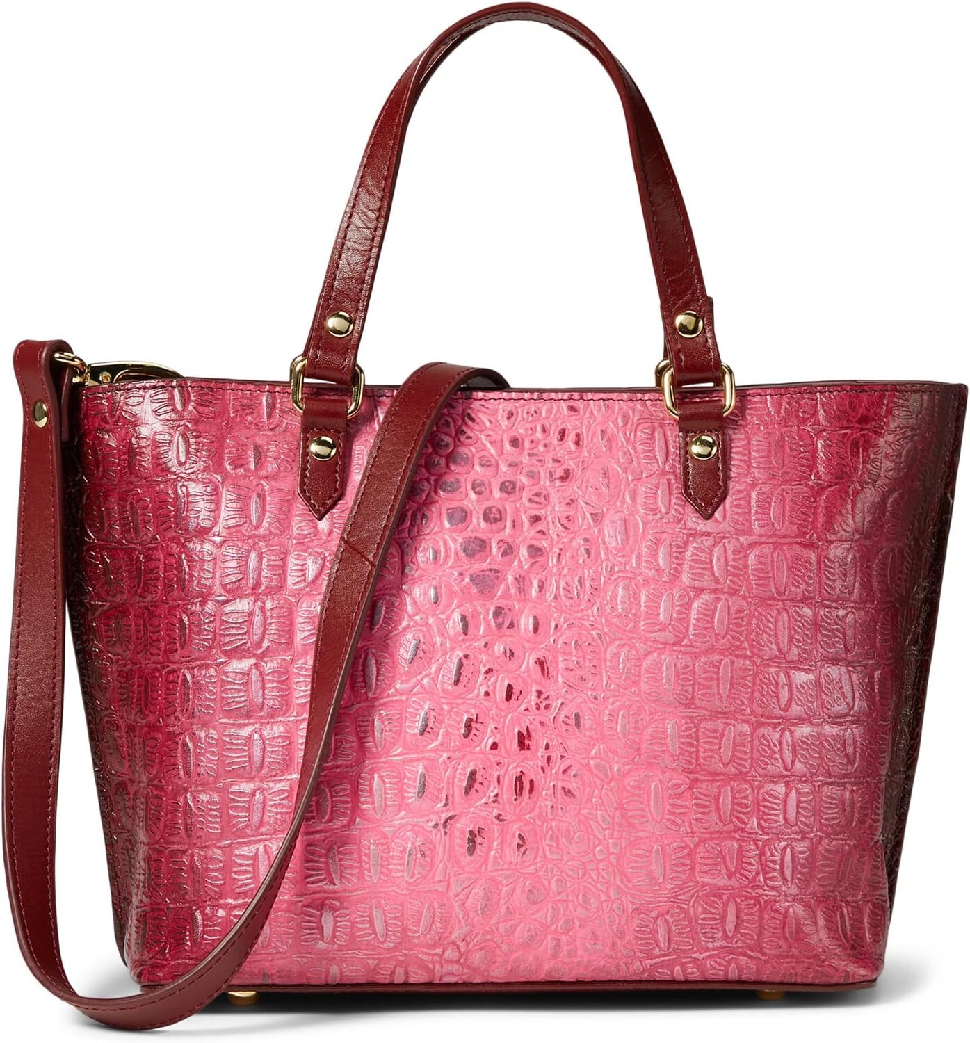 

Средняя сумка 693 Anuschka, цвет Croco Embossed Berry