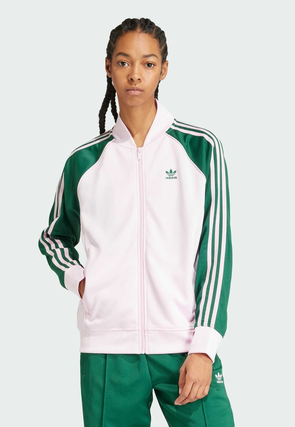 

Спортивная куртка adidas Originals, розовый