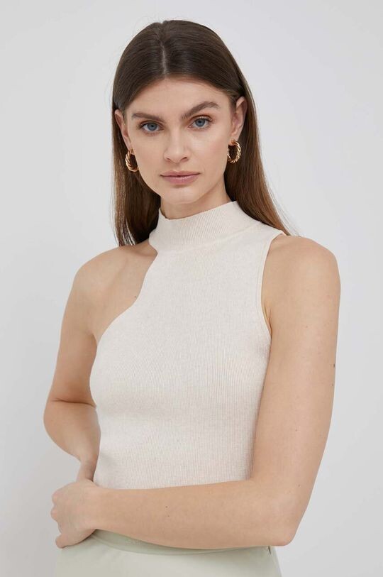 

Дкний топ DKNY, бежевый