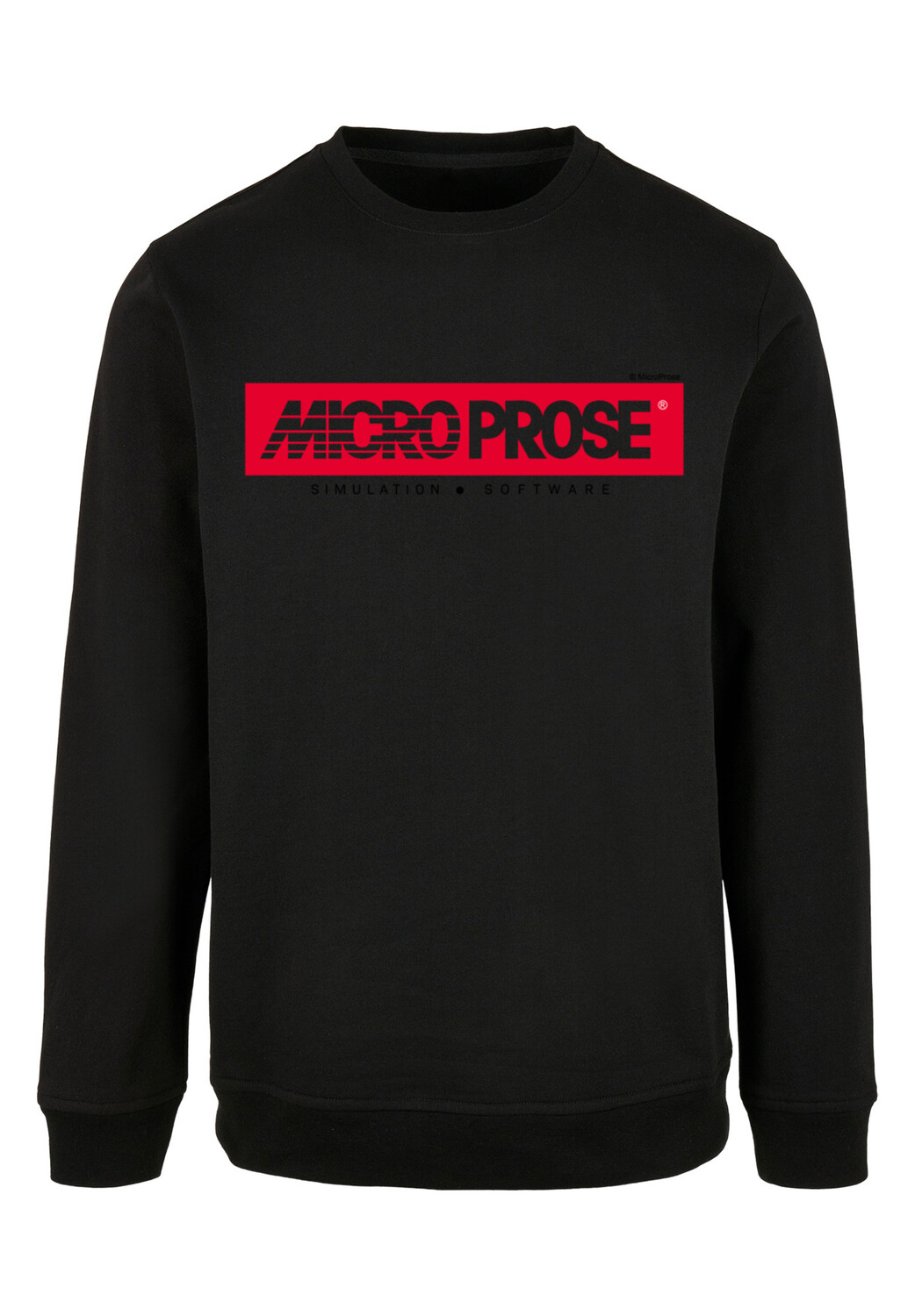 

Пуловер F4NT4STIC Sweatshirt Retro Gaming MicroProse, черный