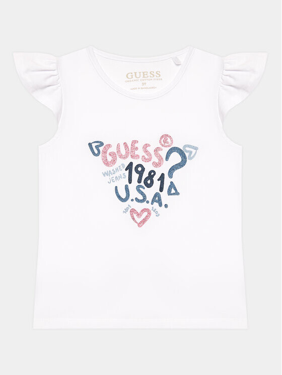 

Блуза стандартного кроя Guess, белый