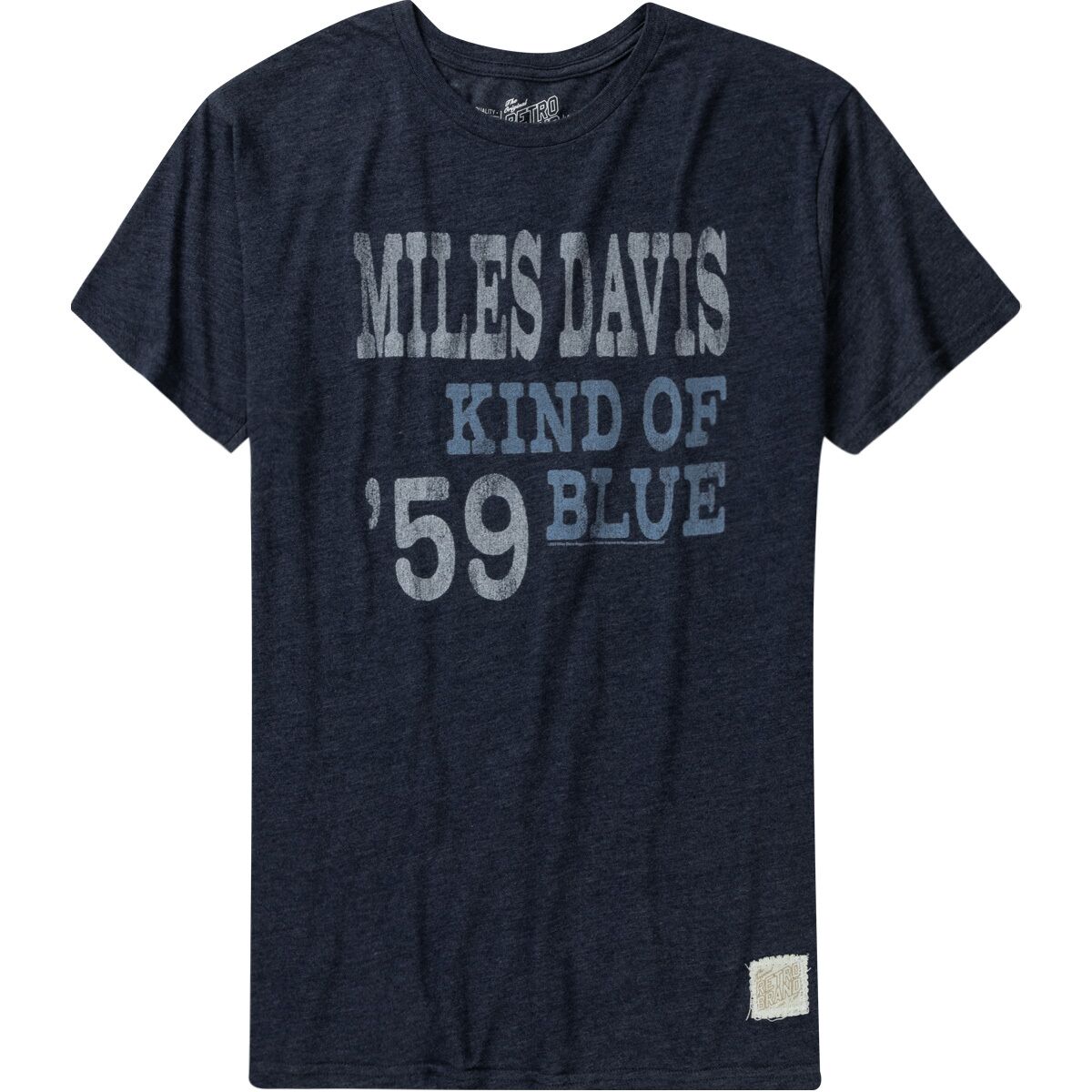Футболка майлза дэвиса Original Retro Brand, синий miles davis miles davis all blues 180 gr