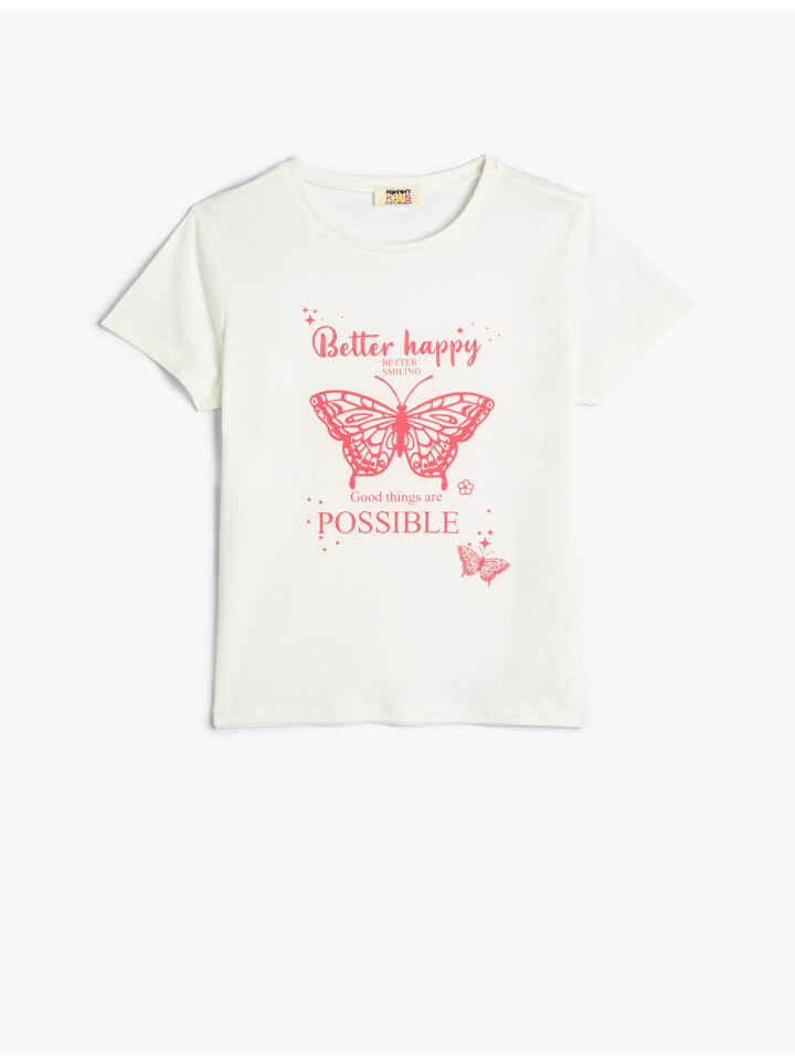

Футболка KOTON T shirt, экрю