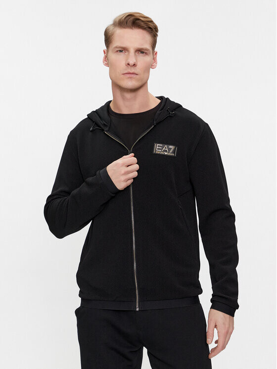 

Толстовка обычного кроя Ea7 Emporio Armani, черный