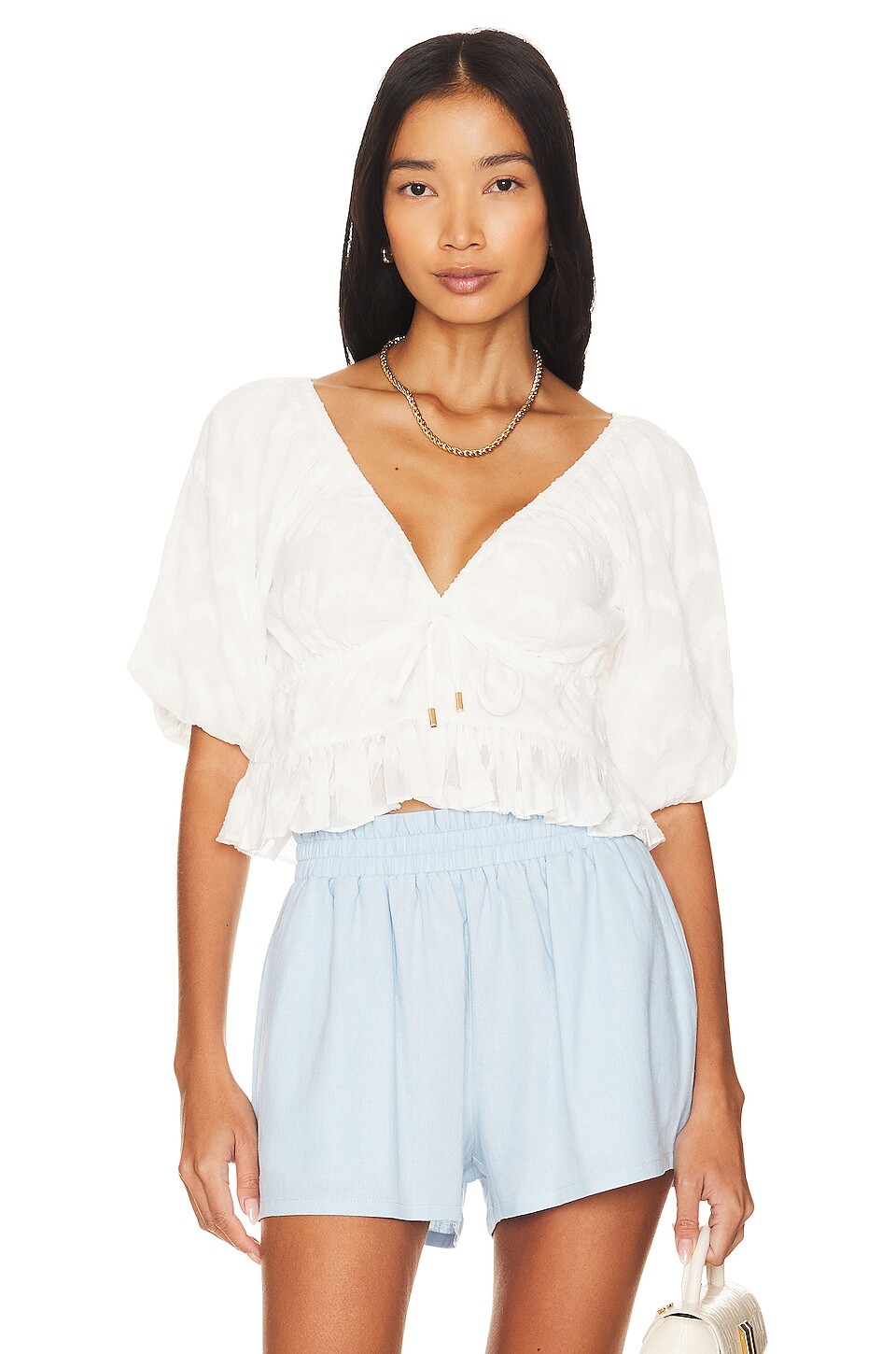 

Блузка MINKPINK Abella, белый
