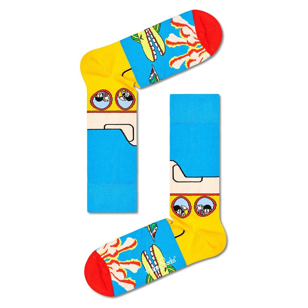 

Носки Happy Beatles Yellow Submarine, разноцветный