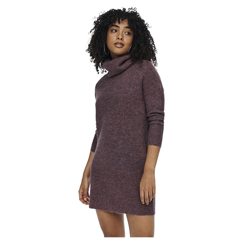 

Платье Only Jana Wool Long Sleeve Cowl Neck, коричневый
