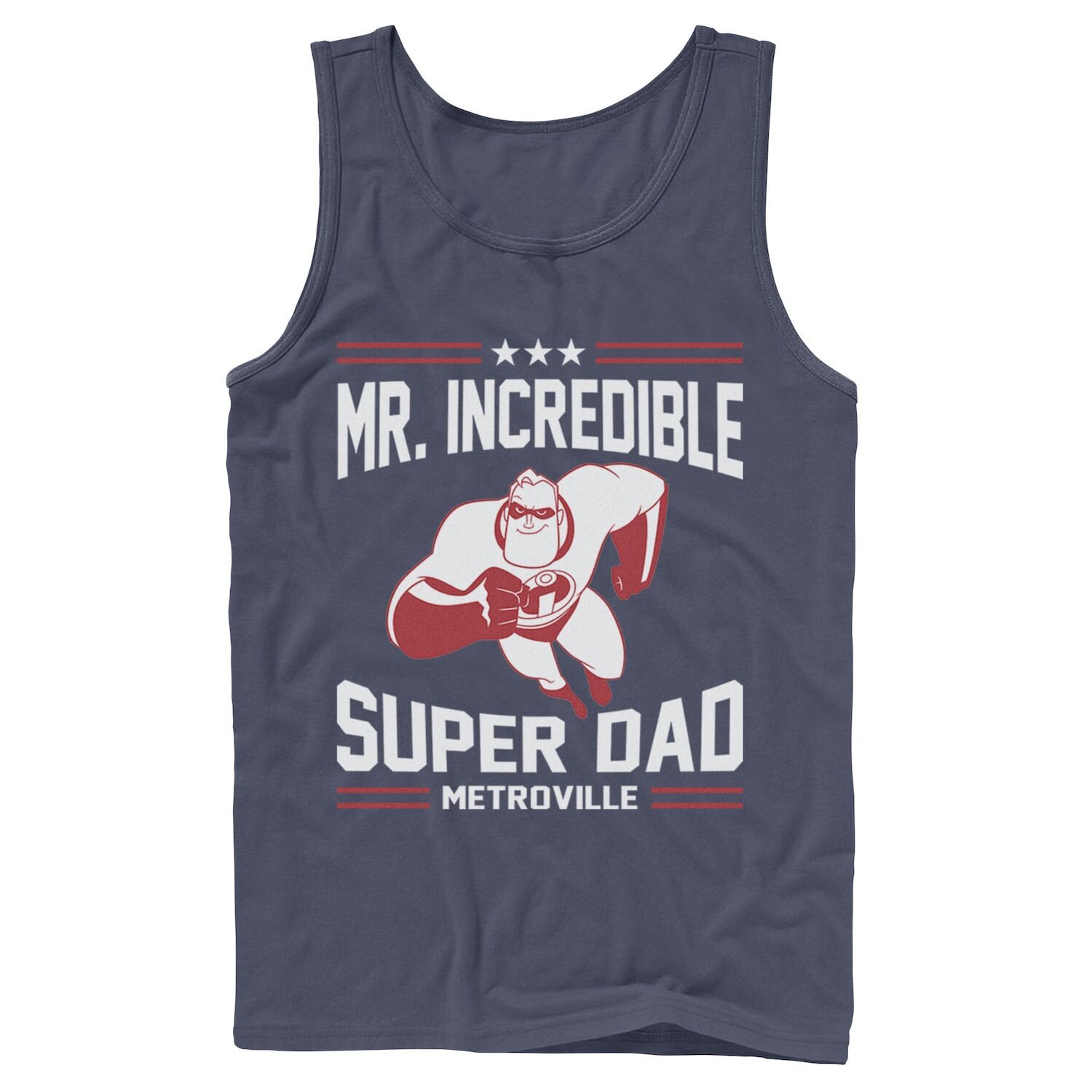 

Мужская майка Disney/Pixar Incredibles Super Dad Licensed Character