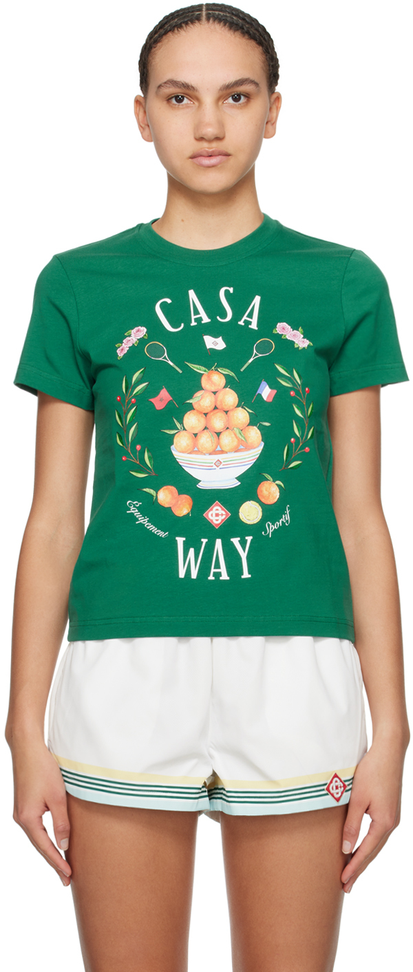 Зеленая футболка Casa Way , цвет Evergreen Casablanca
