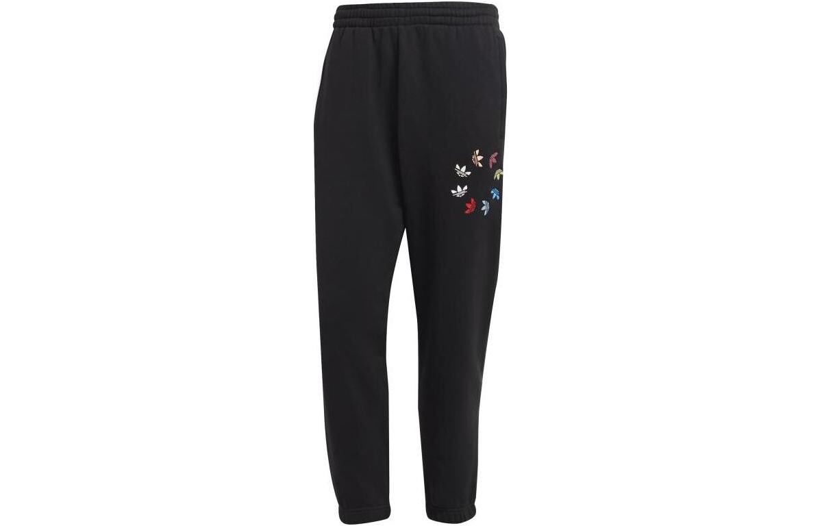 

Adidas Originals Мужские трикотажные спортивные штаны, цвет Black