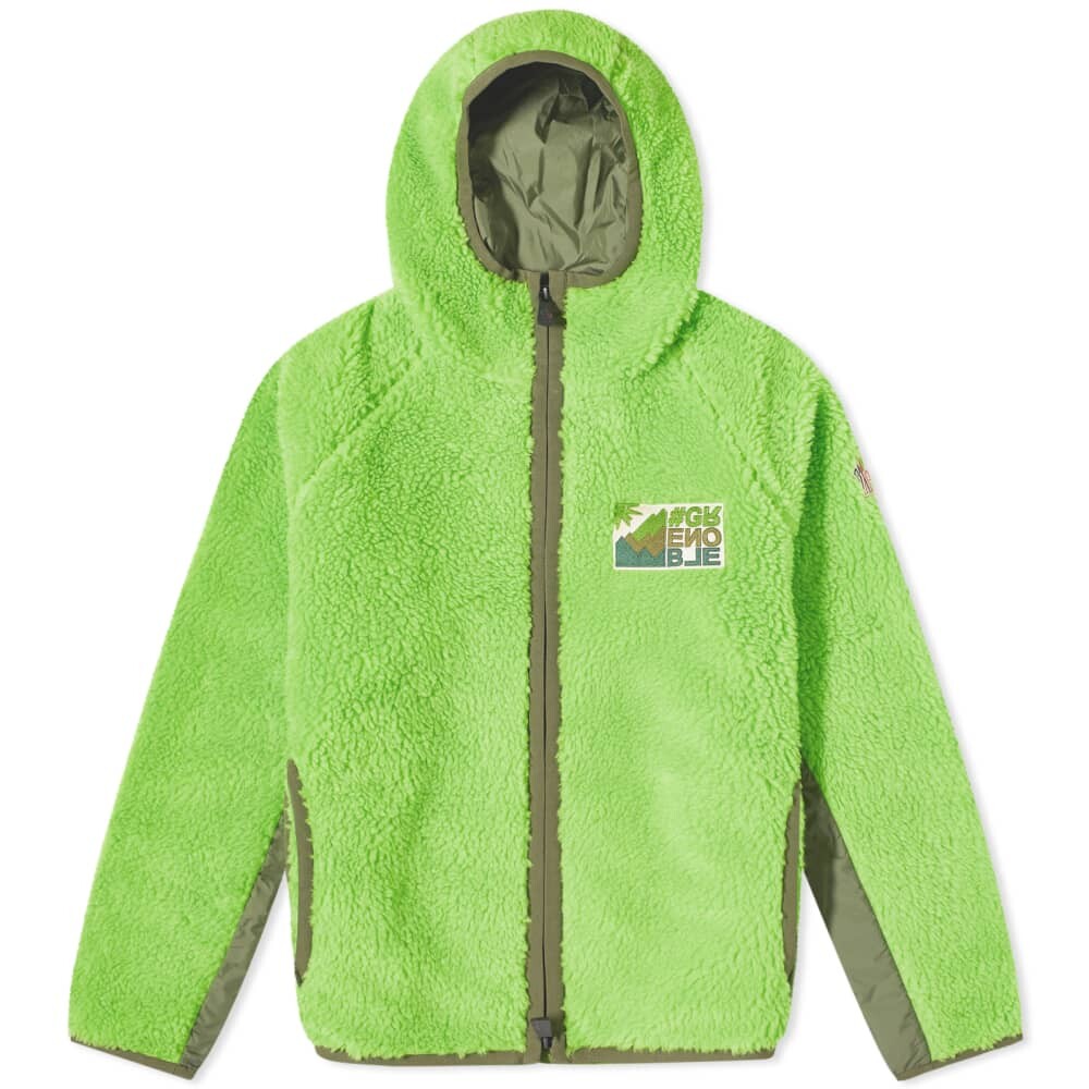 

Moncler Grenoble Флисовая куртка Тедди