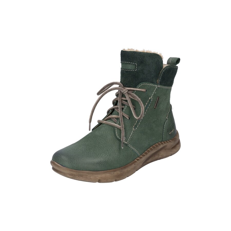 

Ботинки JOSEF SEIBEL Lace-Up Ankle Boots Cony, зеленый/темно-зеленый