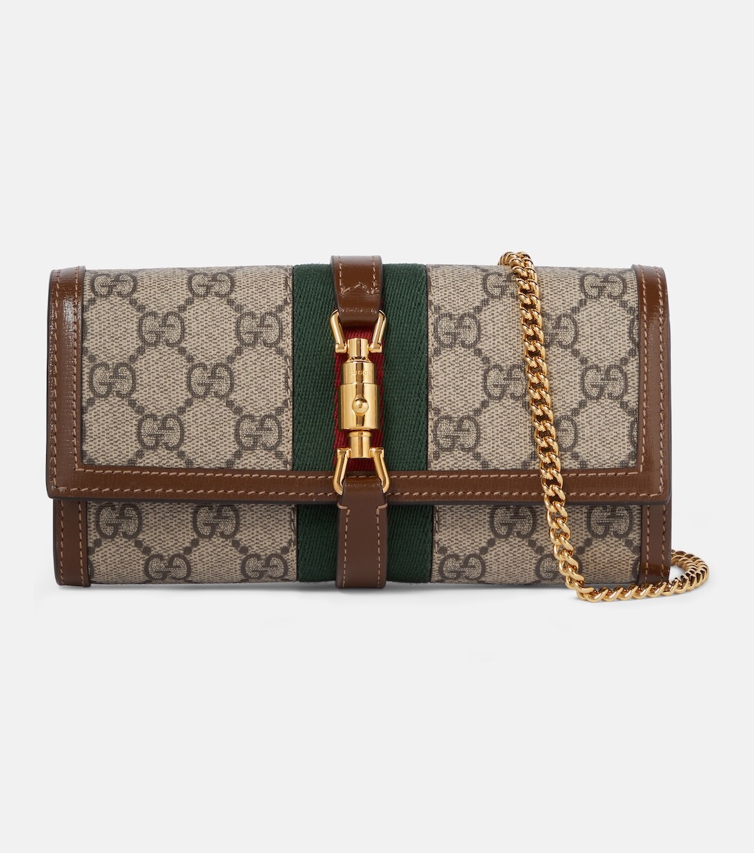 

Клатч Jackie 1961 GG Supreme Gucci, бежевый
