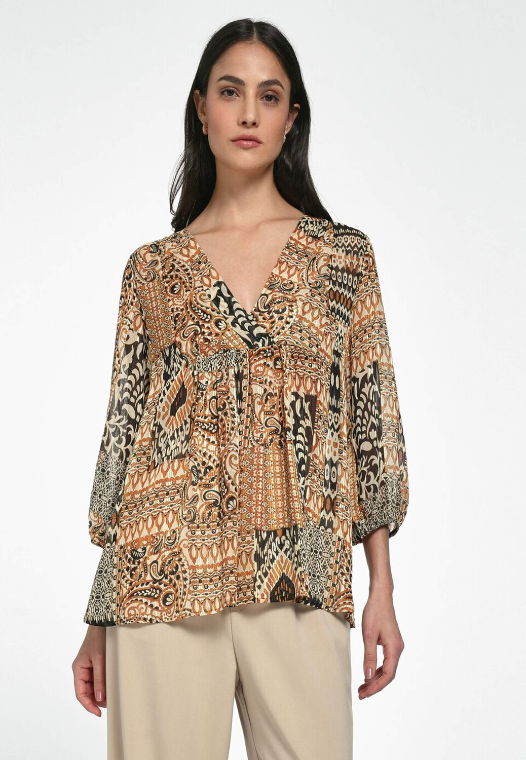 

Туника portray berlin bluse Blouse, коньячный