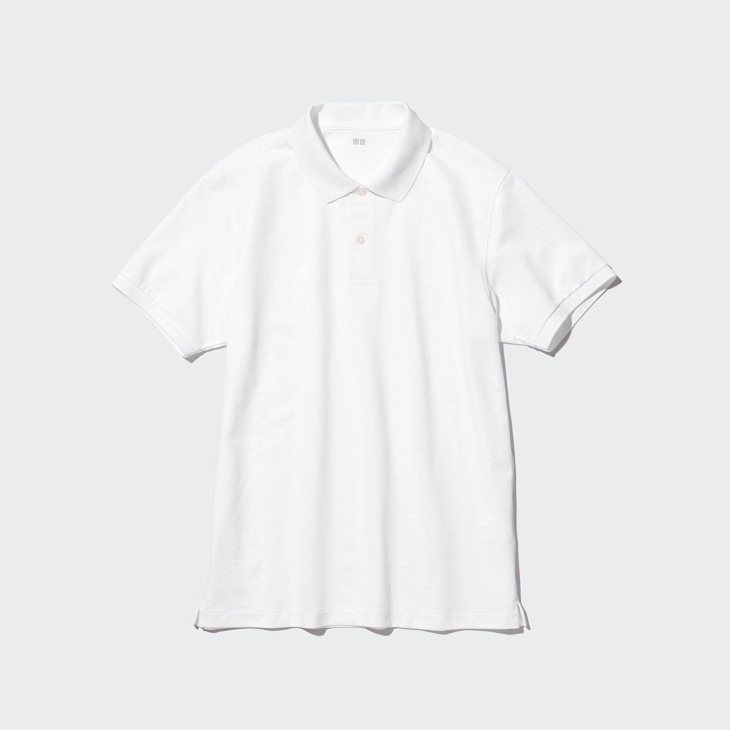 

Рубашка-поло Uniqlo из сухого пике, белый