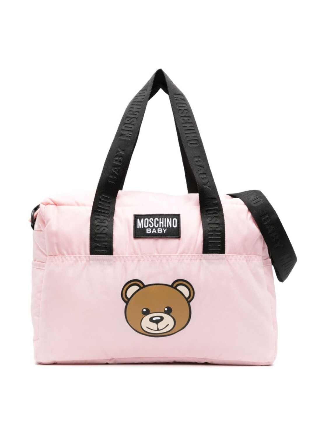 

Moschino Kids пеленальная сумка с принтом Teddy Bear, розовый