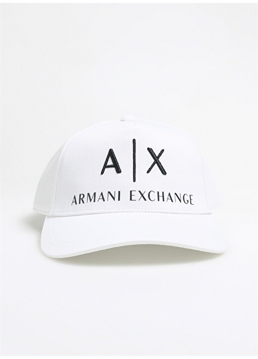 

Бело-темно-синяя мужская кепка Armani Exchange