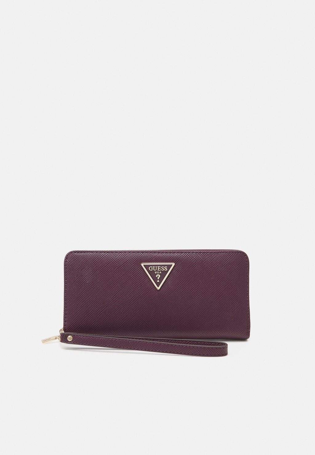 

Кошелек LAUREL LARGE ZIP AROUND Guess, сливовый