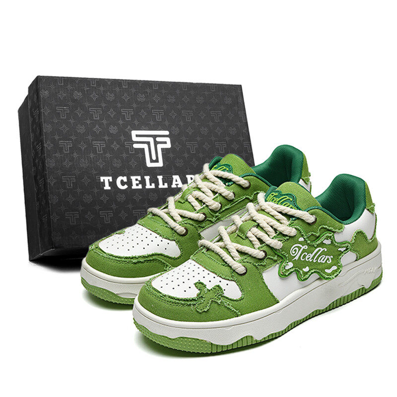 

Кроссовки TCELLARS Stylish Skateboarding Shoes Unisex, зеленый