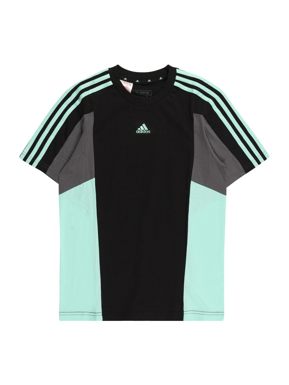 

Рубашка для выступлений Adidas Colorblock 3-Stripes Fit, черный