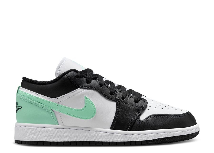 

Кроссовки Air Jordan Air Jordan 1 Low Gs 'Green Glow', белый