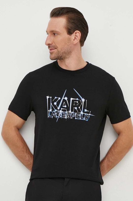 

Футболка Карла Лагерфельда Karl Lagerfeld, черный