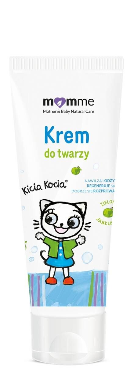 

Momme Kicia Kocia Zielone Jabłuszko крем для лица для детей, 50 ml