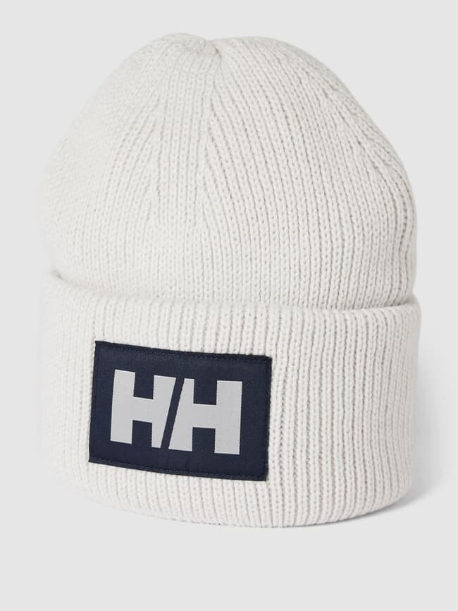 

Шапка с нашивкой-лейблом Helly Hansen, белый