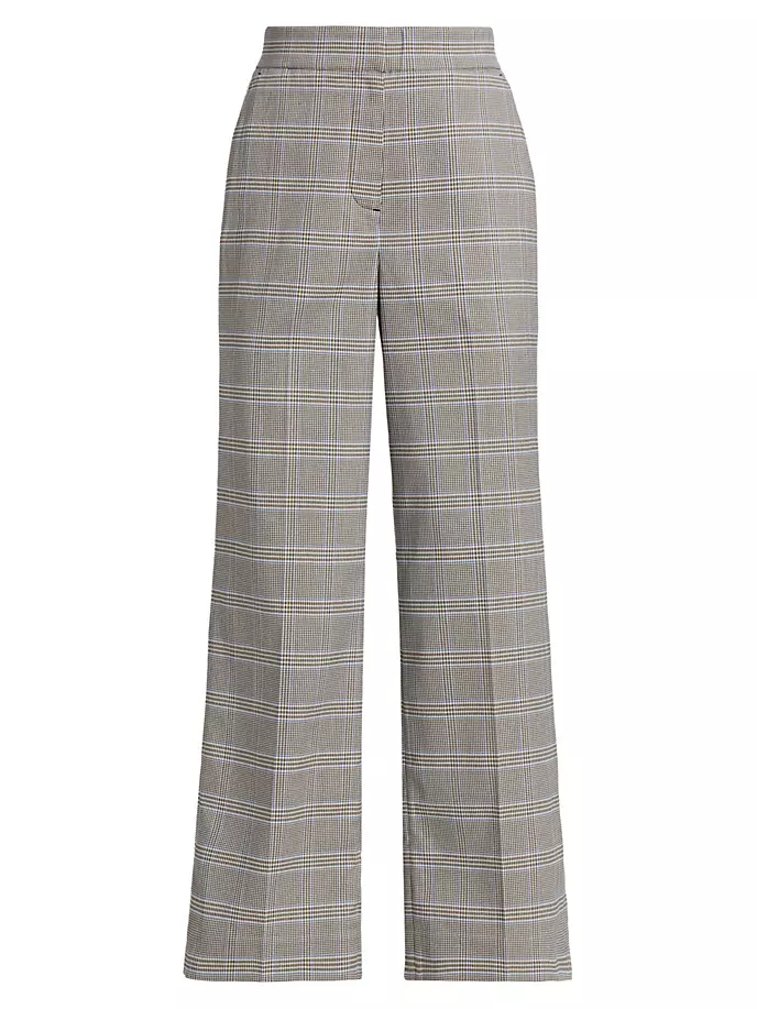 

Широкие брюки в клетку Kensington Elie Tahari, цвет ken sing ton plaid