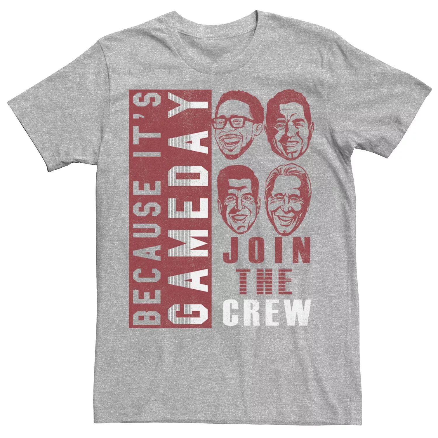 

Мужская футболка ESPN College GameDay Join The Crew Licensed Character