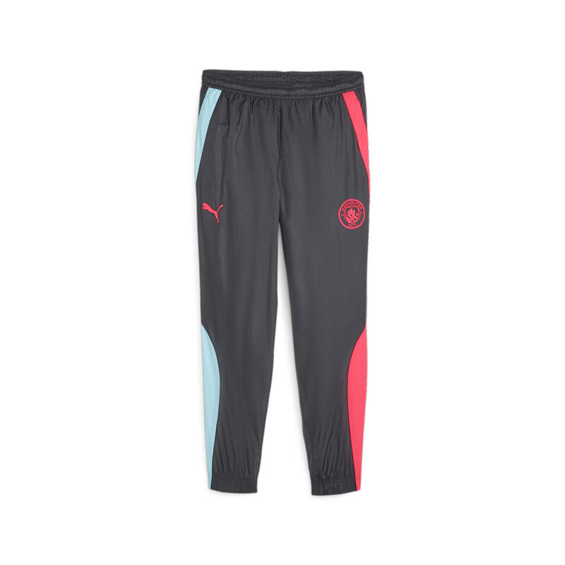 цена Предматчевые тканые брюки Manchester City FC для мужчин PUMA, цвет rosa