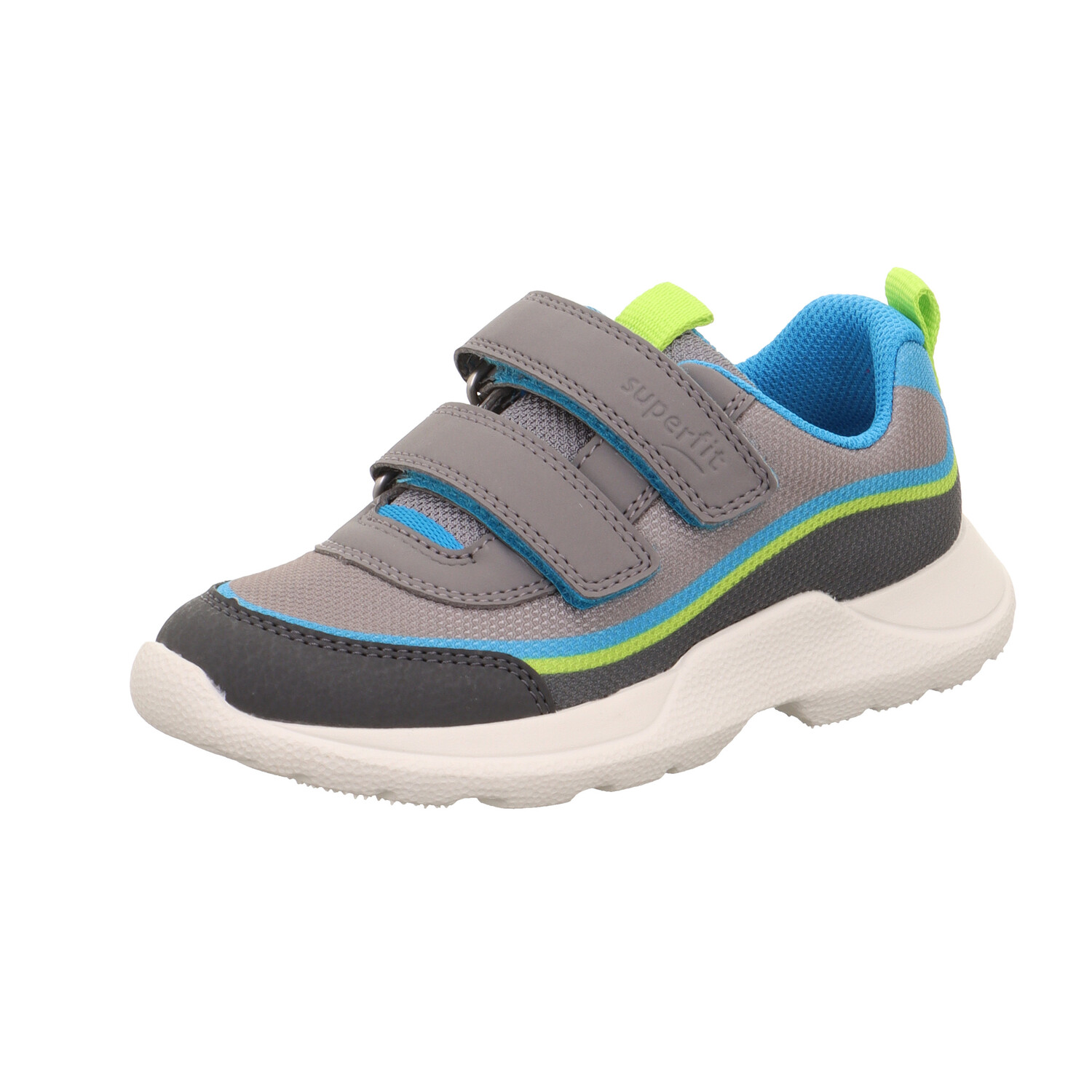 

Низкие кроссовки superfit RUSH, цвет Grau/Türkis