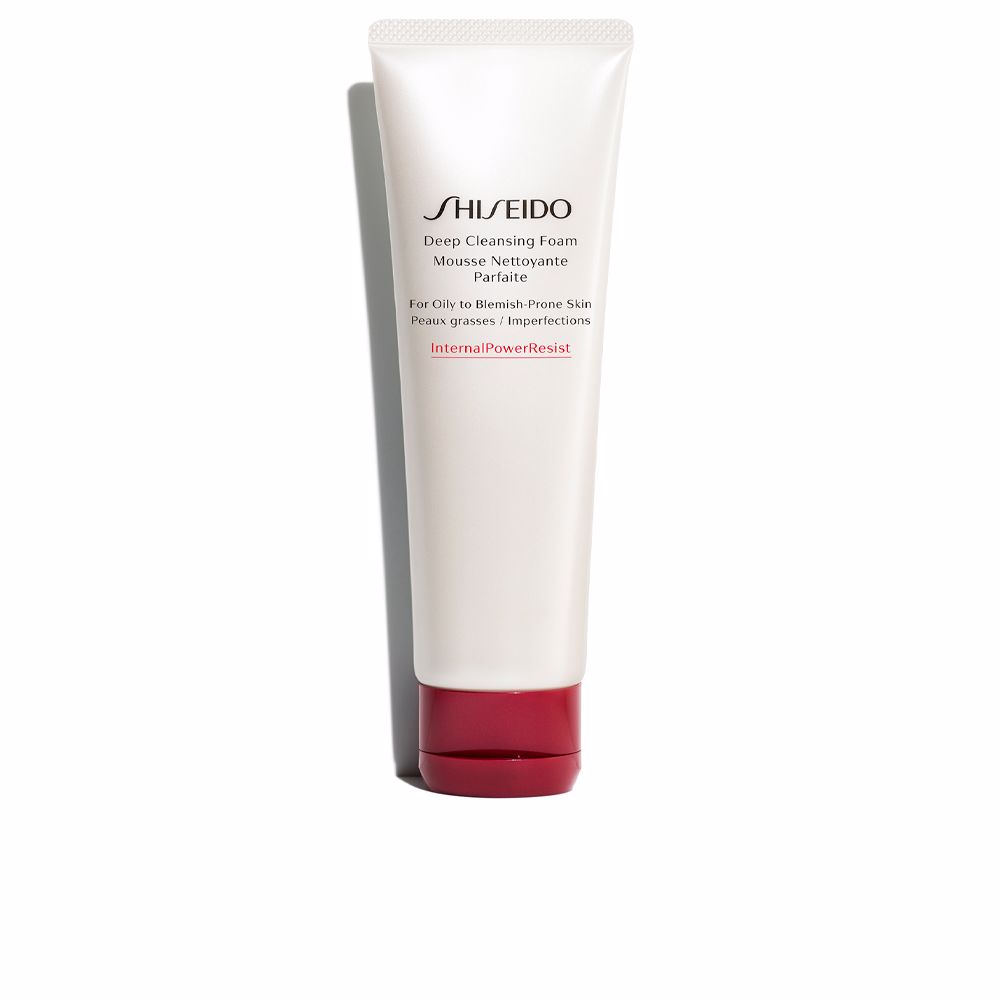 Очищающая пенка для лица Defend skincare deep cleansing foam Shiseido, 125 мл средство desert essence для очищения жирной кожи 946 мл