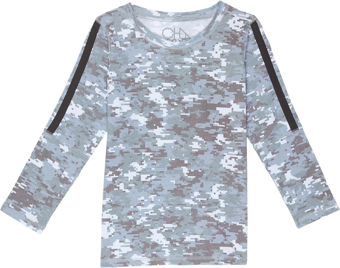 

Футболка Chaser RPET Vintage Jersey Blocked Extended Cuff Long Sleeve Tee, цвет Camo Pixels/Union Black