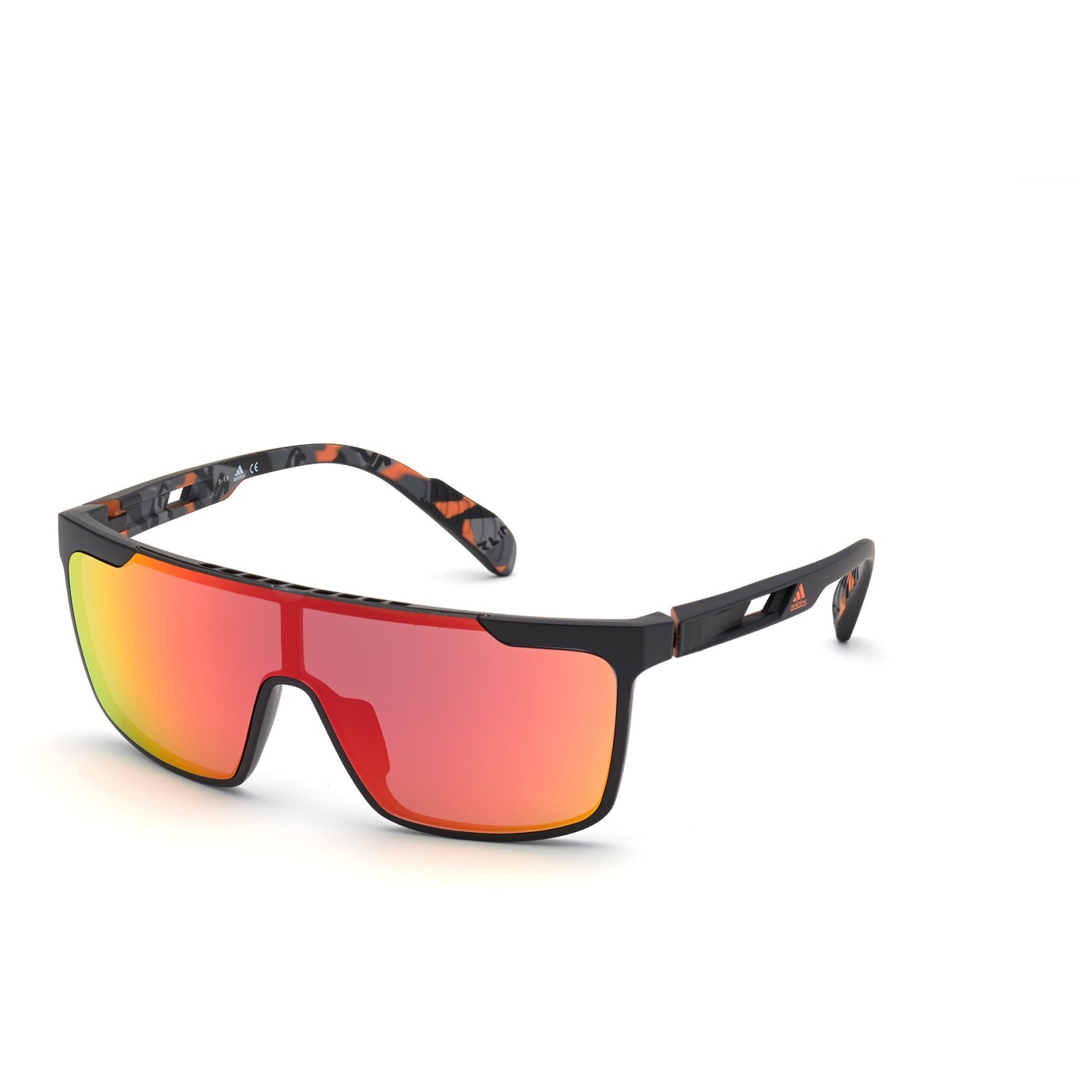 

Велосипедные очки Adidas SP0020 Mirror Cat 3 (VLT 14%), матовый черный