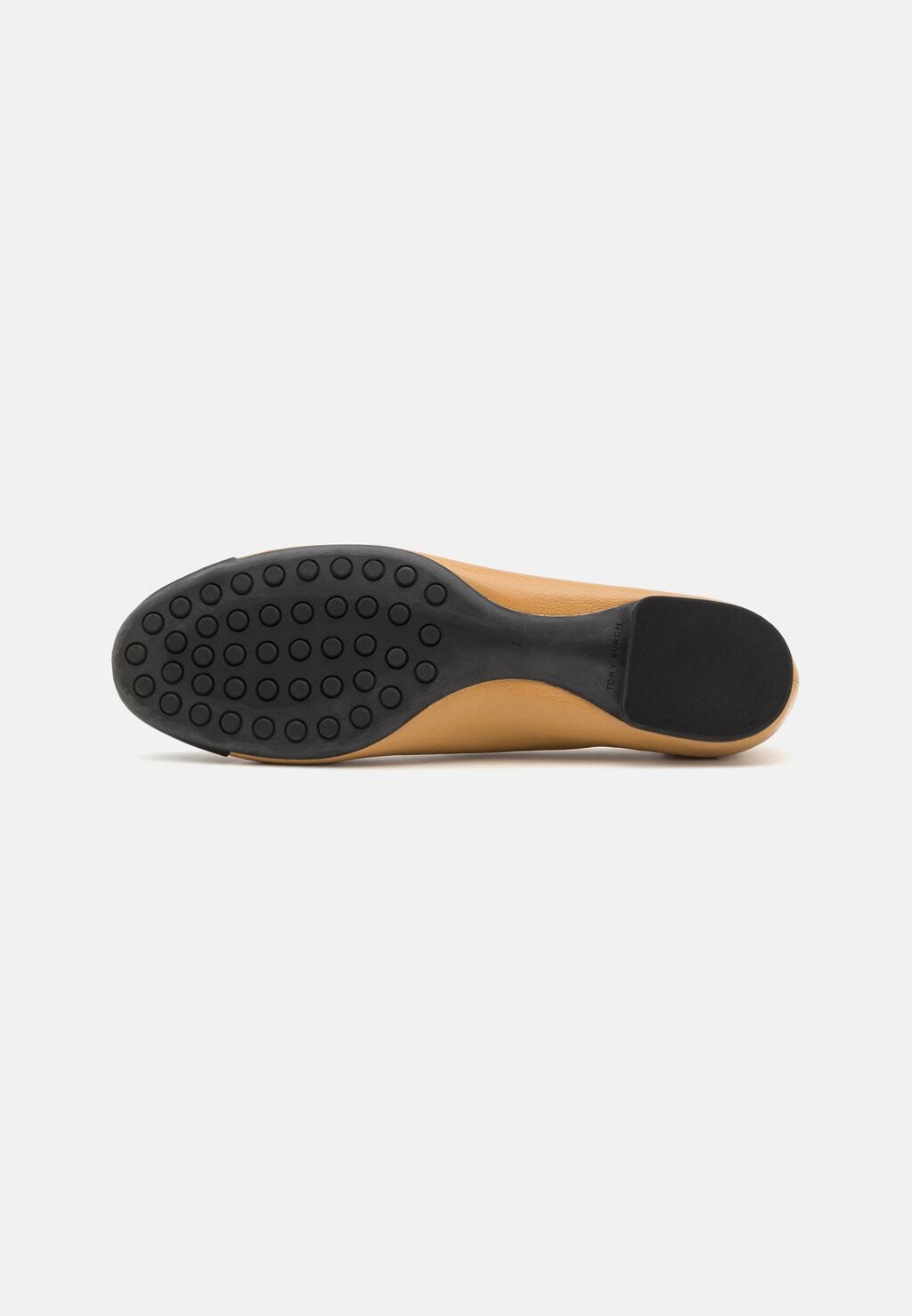 

Балетки CLAIRE CAP TOE BALLET Tory Burch, кремовый