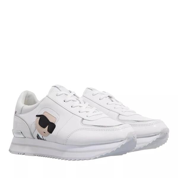 

Кроссовки velocita ii karl nft lo lace white leather Karl Lagerfeld, белый