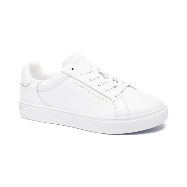 

Кожаные кроссовки Tommy Hilfiger, белый