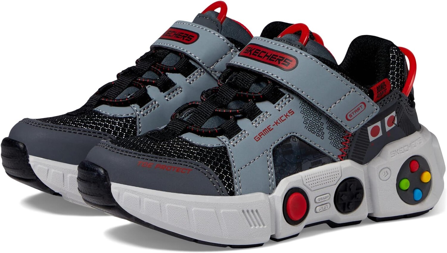 

Кроссовки Sport-Gametronix 402260L SKECHERS KIDS, цвет Grey/Multi