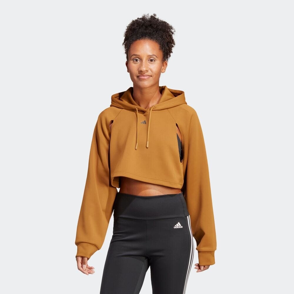 

Толстовка Adidas AEROREADY, Коричневый